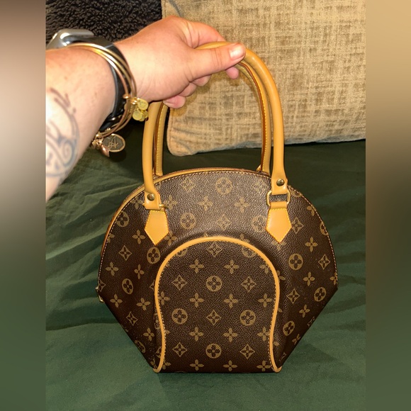 Brown leather boutique bag - Picture 7 of 7